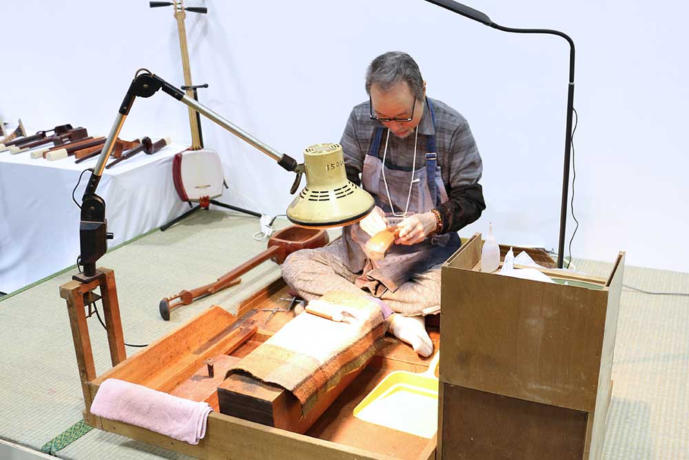 三味線棹製作・三味線胴仕込み・棹修理